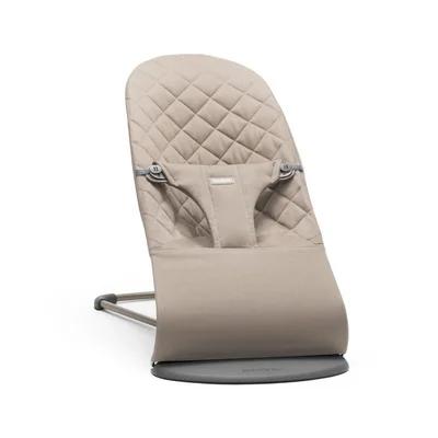 BabyBjörn - Babysitter Bliss Vävd Klassisk Quilt - Sandgrå — babysitter bäst i test 2026