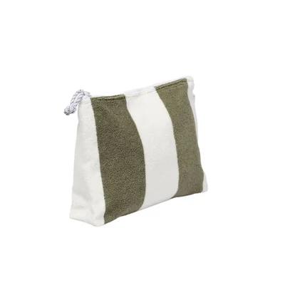 Sunnylife - Terry Strandnecessär (Vacay Olive Stripe) — necessär bäst i test 2026